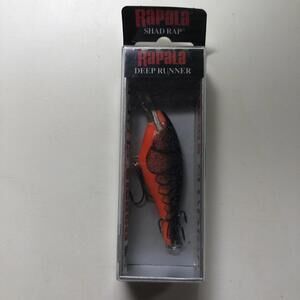 Rapala Shad Rap 6 Fishing Lure, Red Crawdad, 2-1/2-Inch